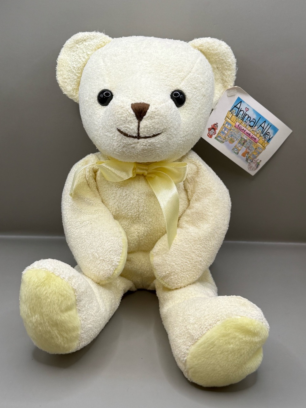 Rare Vintage Animal Alley Teddy Bear Toys R Us ChoSun Chenille Plush Chamois NOS